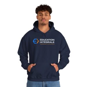Éducation Intégrale Logo Hoodie — French Education Organization Sweatshirt